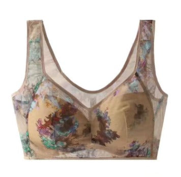 Toparlayıcı Buz İpek Dantel Konfor Sütyeni