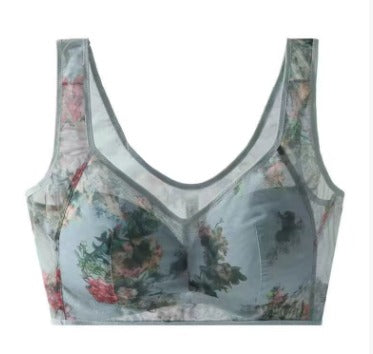 Toparlayıcı Buz İpek Dantel Konfor Sütyeni