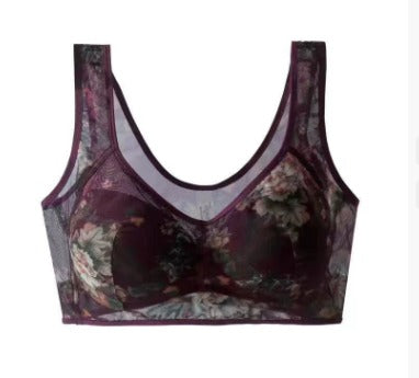 Toparlayıcı Buz İpek Dantel Konfor Sütyeni