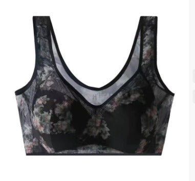 Toparlayıcı Buz İpek Dantel Konfor Sütyeni